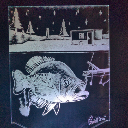 Crappie fish house (mini LED)