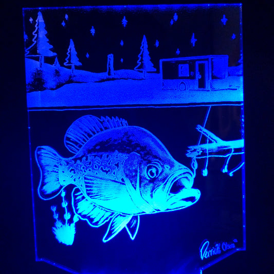 Crappie fish house (mini LED)