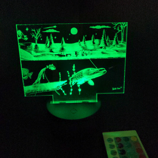 Northern ice fishing (mini LED)