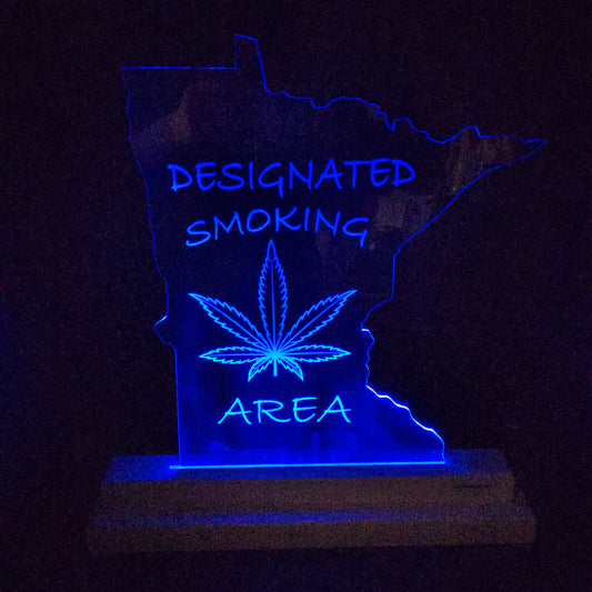 Designated Smoking Area (standard LED)