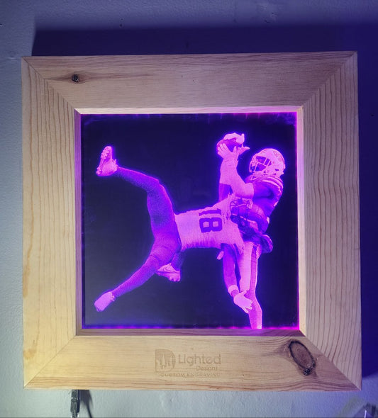 THE CATCH (Framed LED)