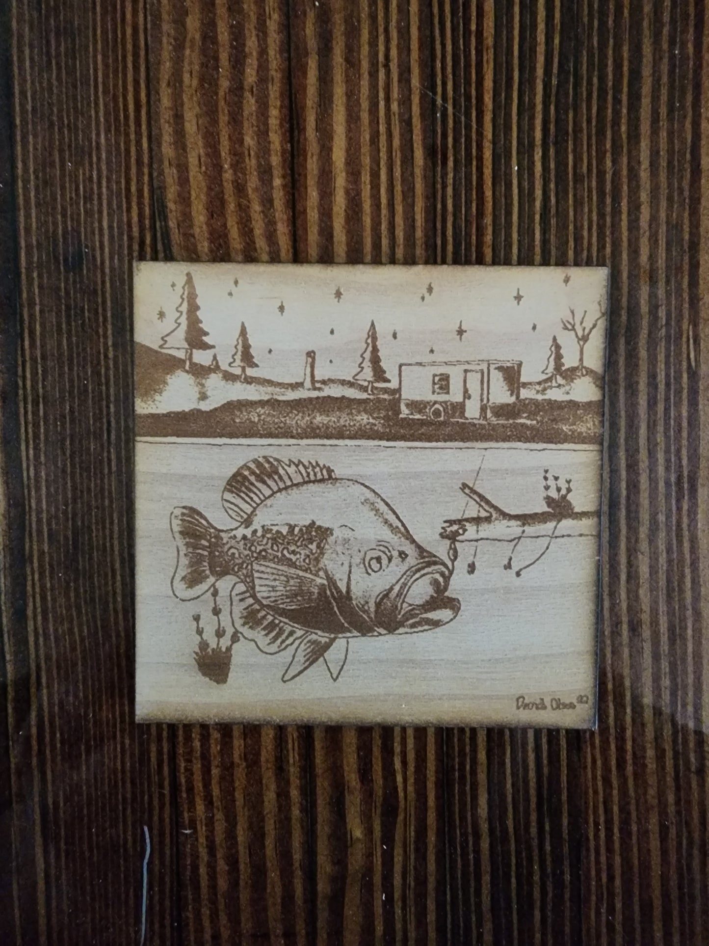 Crappie Night (coaster)