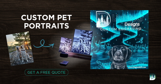 Engraving Gifts: Discover the Process Behind Custom Pet Portraits