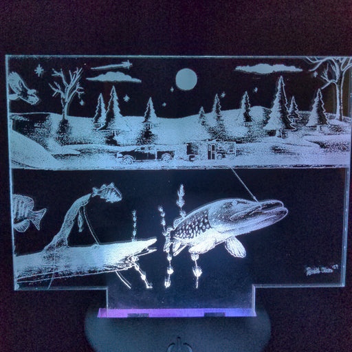 Northern ice fishing (mini LED)