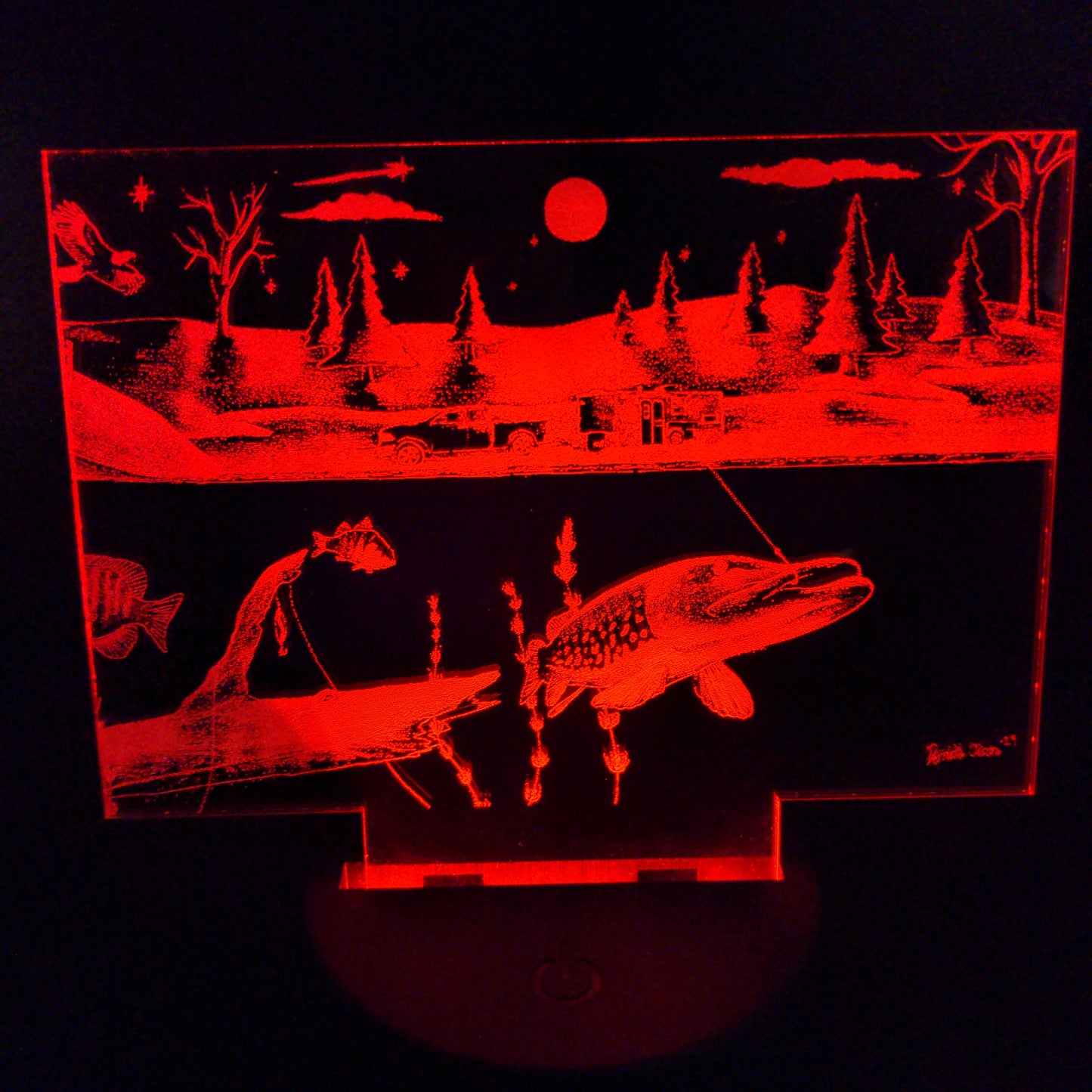 Northern ice fishing (mini LED)