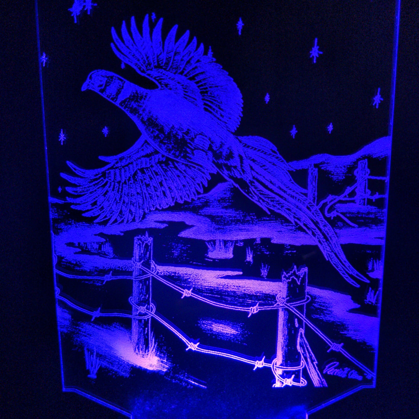 Flying Pheasant (mini LED)