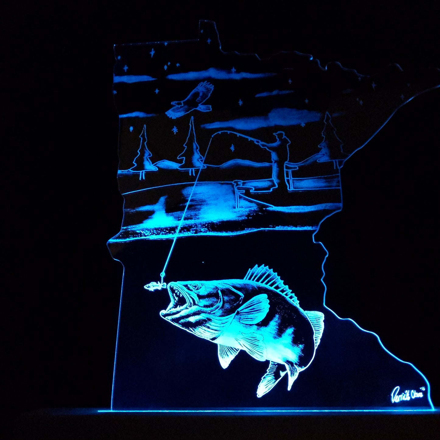 Walleye summer fishing (standard LED)