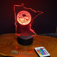MN state seal (mini LED)