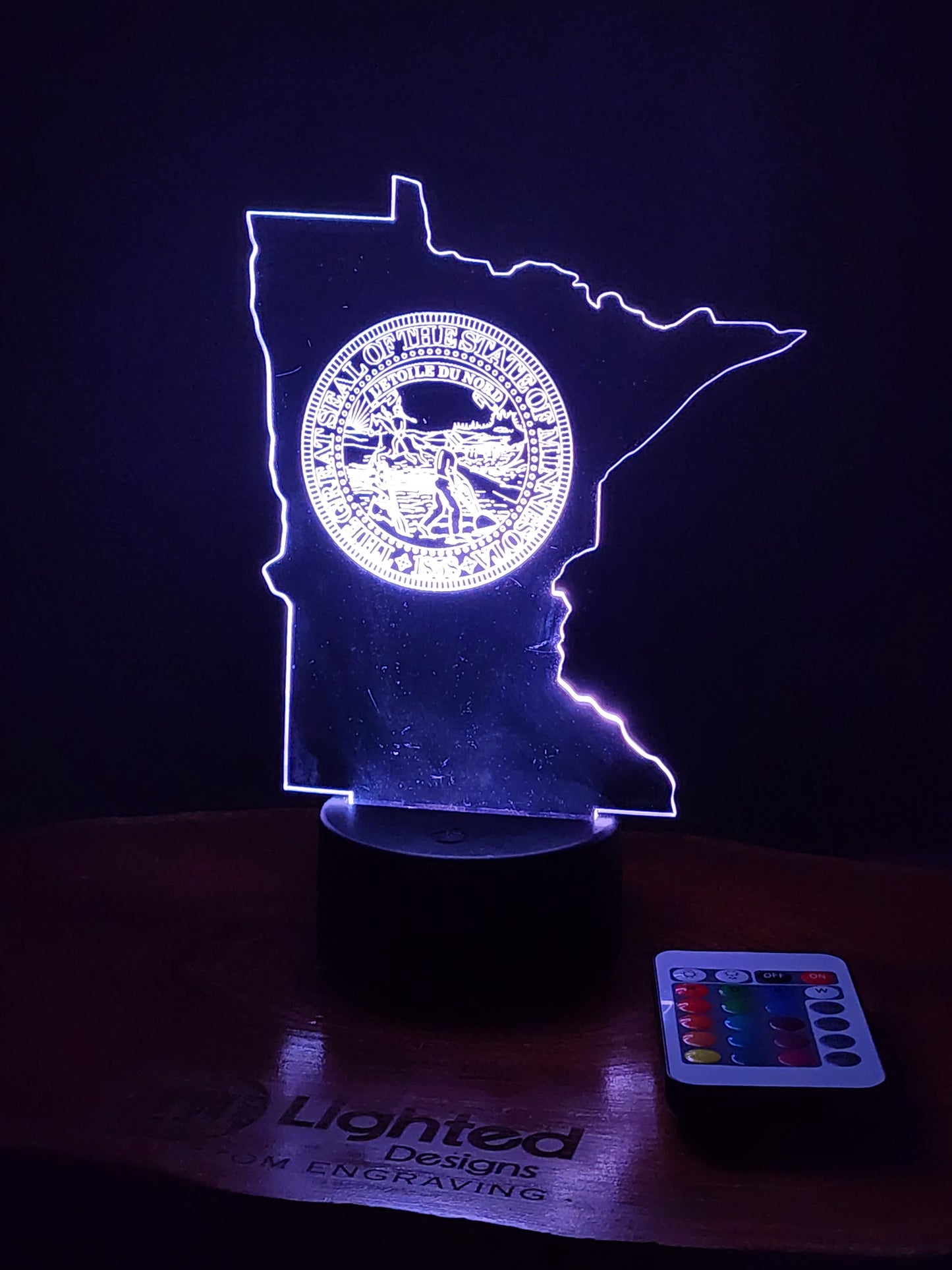 MN state seal (mini LED)