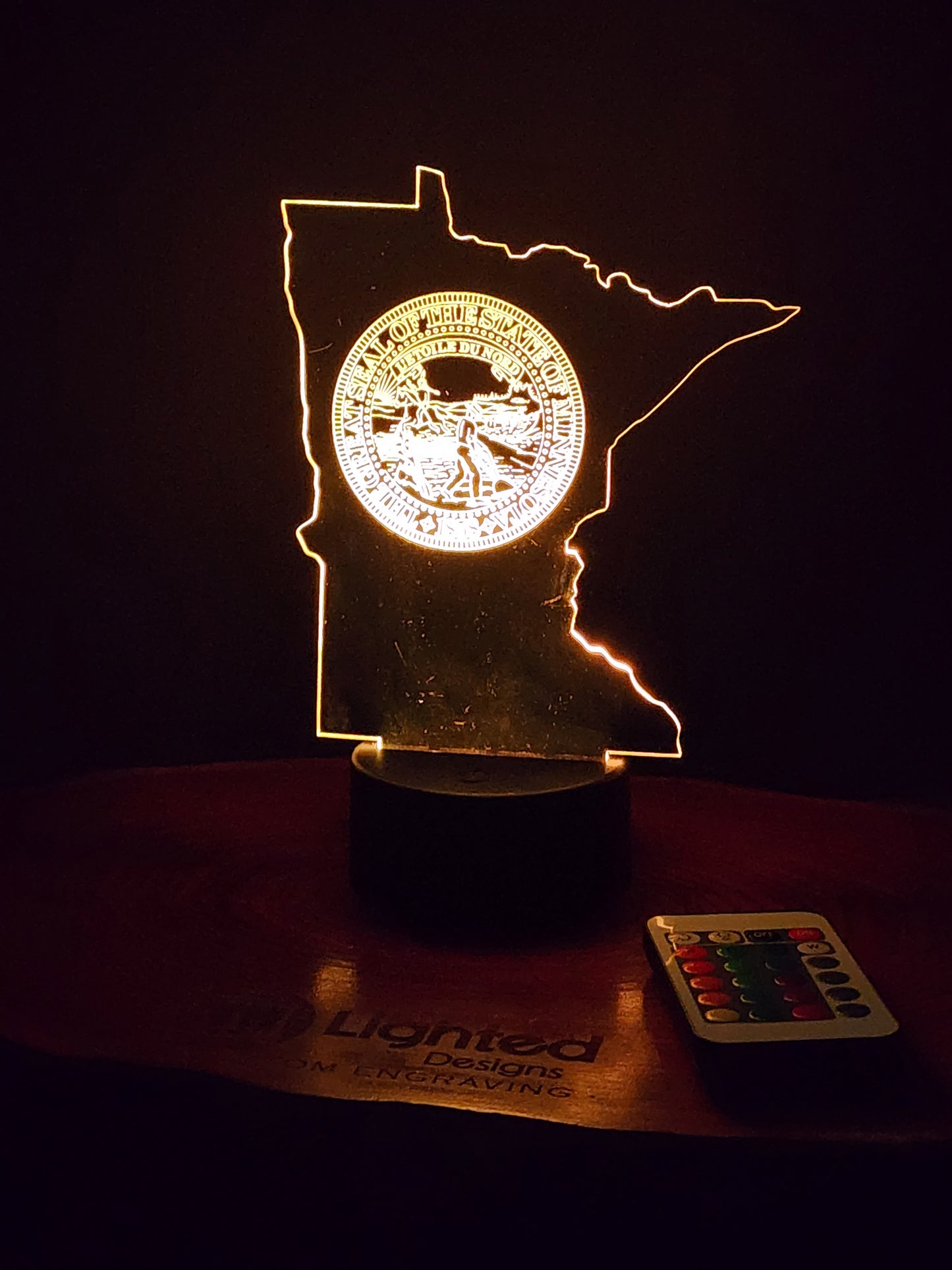 MN state seal (mini LED)