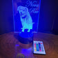 Custom Pet Portrait (mini LED)
