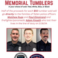 Burnsville memorial tumblers