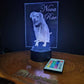 Custom Pet Portrait (mini LED)